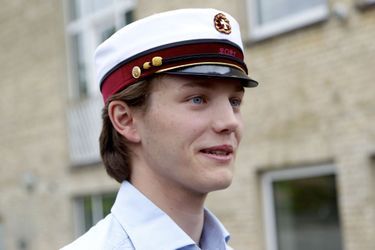 Le prince Felix de Danemark, le jour de l’obtention de son diplôme de fin d’études, le 23 juin 2021 