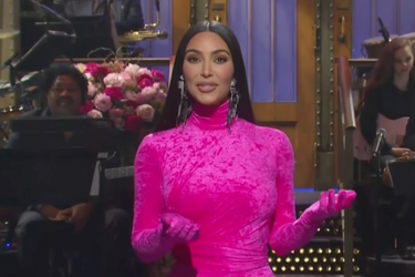 Kim Kardashian dans le «Saturday Night Live».