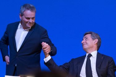 Xavier Bertrand et Nicolas Sarkozy en novembre 2015.