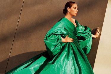 Adele sur la couverture du magazine "Vogue" pour l'édition de novembre 2021