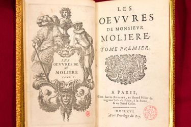 Les oeuvres De Monsieur Molière, Louys Billaine, Paris, 1666, Bibliothèque Municipale De Versailles.