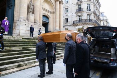 Les obsèques de Jean-Jacques Beineix en l'église Saint-Roch à Paris le 20 janvier 2022