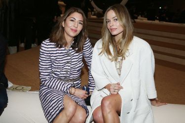 Sofia Coppola et Margot Robbie au défilé Chanel Haute Couture à Paris le 25 janvier 2022