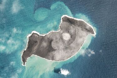 Le volcan Hunga Tonga-Hunga Ha'apai, le 3 janvier 2022.