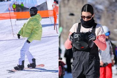 Kendall Jenner en vacances à Aspen les 17 et 16 janvier 2022