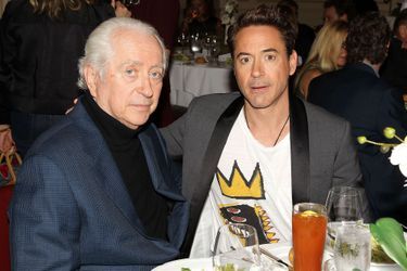 Robert Downey Sr. avec son fils Robert Downey Jr. en 2014