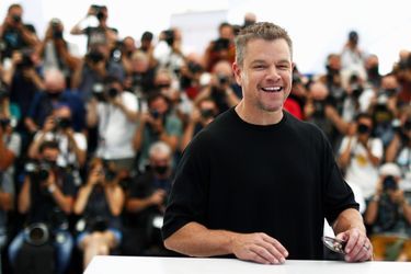 Matt Damon à Cannes.