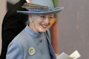 La reine Margrethe II de Danemark à Copenhague, le 14 janvier 2022 jour anniversaire de ses 50 ans de règne
