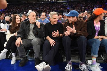 Jon Stewart, Ben Stiller et Pete Davidson.