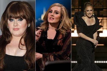L'évolution d'Adele au fil des années : en 2008, 2015 et 2021