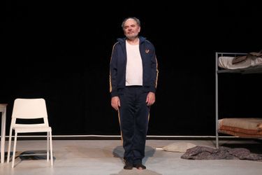 Jean-Pierre Darroussin lors de la générale de la pièce «Rimbaud en Feu» au théâtre Antoine à Paris le 13 janvier 2022