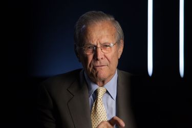Donald Rumsfeld en mai 2012. 