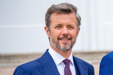 Le prince Frederik de Danemark à Fredensborg, le 15 mai 2021 