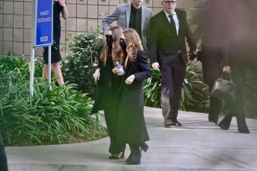 Mary-Kate et Ashley Olsen aux obsèques de l&#039;acteur Bob Saget à Los Angeles, le 14 janvier 2022.