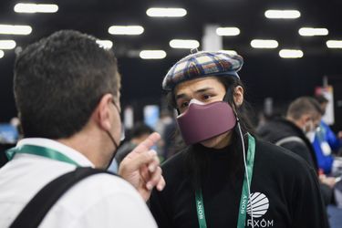 Le masque anti-Covid de la start-up française Airxôm.