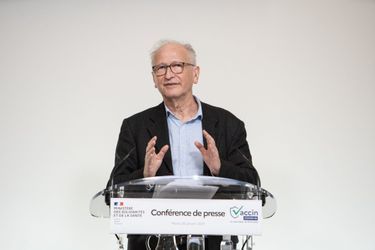 Alain Fischer lors d'une conférence de presse en janvier dernier. 