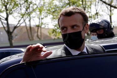 Emmanuel Macron le 26 avril 2021.