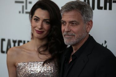 Amal et George Clooney, en 2019.