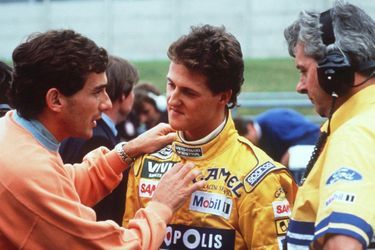En août 1992, Michael Schumacher est le grand vainqueur du Grand Prix de Belgique, son premier succès en Formule 1.