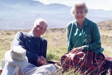 Le duc d&#039;Edimbourg et la reine en Ecosse en 2003