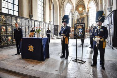 Cérémonie à Stockholm en mémoire du prince Philip, duc d&#039;Edimbourg, le 17 avril 2021