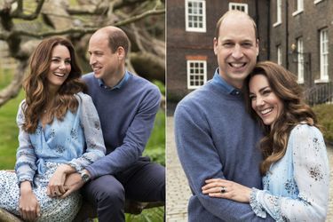 William et Kate ont partagé mercredi soir deux nouvelles photos pour célébrer leurs dix ans de mariage. 
