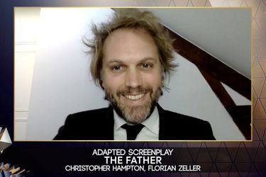 Florian Zeller a été récompensé du Bafta du scénario adapté pour "The Father".