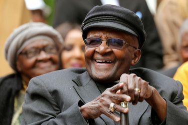 Desmond Tutu a Cape Town en octobre 2017