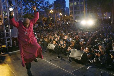 Desmond Tutu a San Francisco en avril 2008