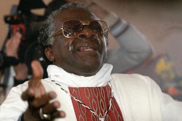 Desmond Tutu a Soweto en juin 1986