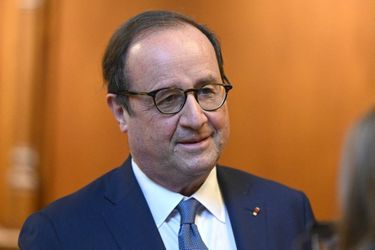 François Hollande en février 2021 à Compiègne. 
