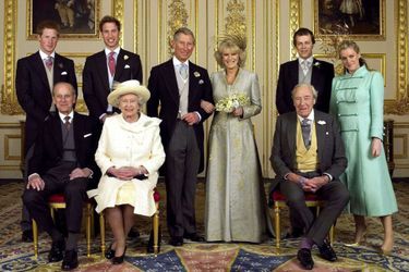 La photo officielle du mariage du prince Charles et de Camilla Parker Bowles le 9 avril 2005 