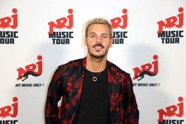 Matt Pokora lors des NRJ Music Tour, à Paris, le 3 septembre 2021.