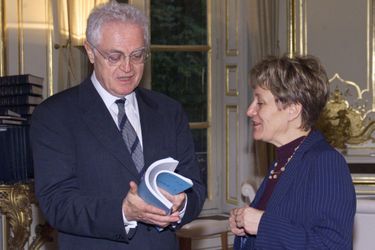 Lionel Jospin et Paulette Guinchard, ici en mars 2001.