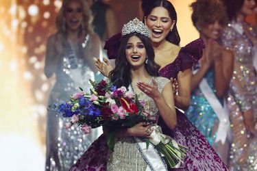 Miss Inde, Harnaaz Sandhu, a été couronnée Miss Univers.
