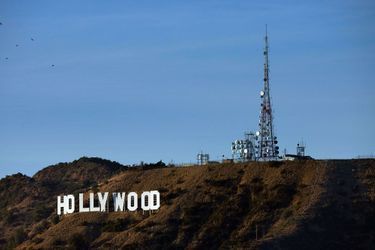 Le célèbre panneau Hollywood, à Los Angeles. 