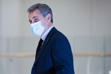 Nicolas Sarkozy, ici début décembre au tribunal à Paris. 