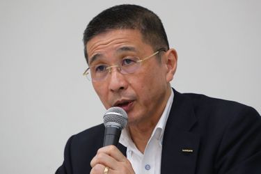 Hiroto Saikawa au siège de Nissan, près de Tokyo, en septembre 2019.