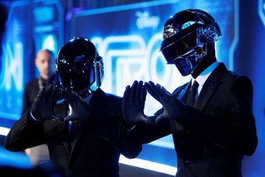 Les Daft Punk en 2010.