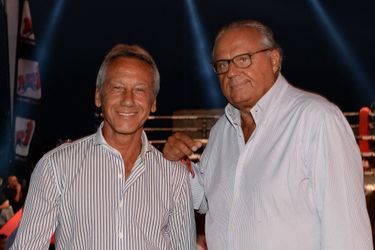 Daniel Moyne et Gérard Louvin en 2015