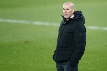 Zinédine Zidane, ici fin décembre 2020.