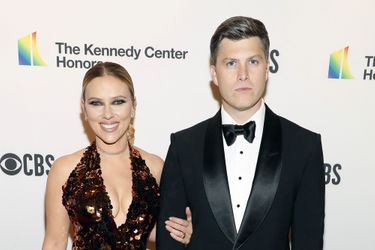 Scarlett Johansson et Colin Jost au gala du Kennedy Center Honors à Washington le 5 décembre 2021