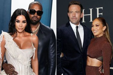 2021 : Kim Kardashian et Kanye West traversent un divorce, tandis que Ben Affleck et Jennifer Lopez ont ravivé la flamme
