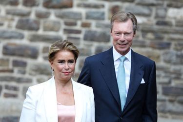 La grande-duchesse Maria Teresa et le grand-duc Henri de Luxembourg, le 20 septembre 2020
