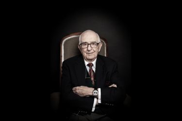 Jack Heuer, le père des Autavia, Carrera et Monaco, actuel président honoraire de TAG Heuer. 