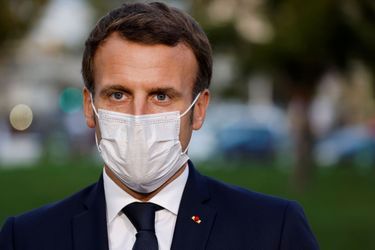 Emmanuel Macron, le 23 octobre 2020.