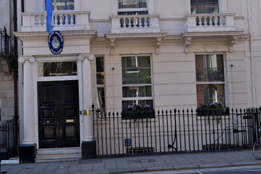 Ambassade de l'Argentine à Londres.