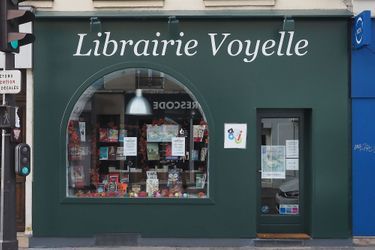 Image d&#039;illustration, une librairie indépendante , à Paris, fermée durant le confinement. 