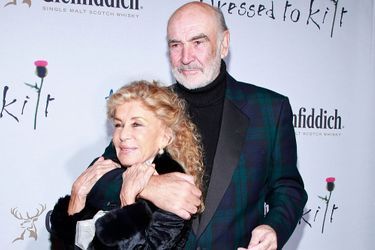 Micheline Roquebrune et Sean Connery en 2009