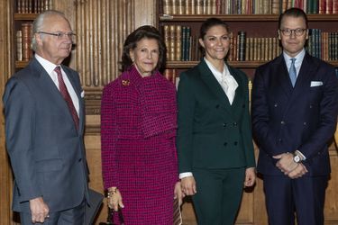 Le roi Carl XVI Gustaf, la reine Silvia, la princesse héritière Victoria et le prince Daniel, le 20 novembre 2019 
